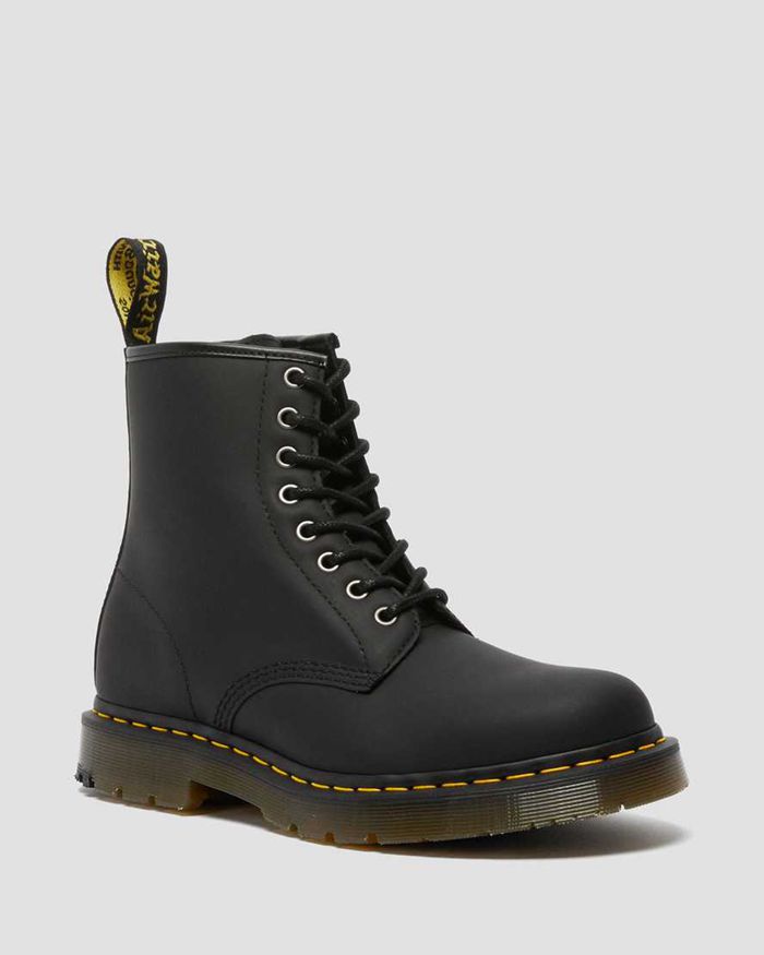 Dr Martens Vintersko Herre Svart 1460 Dm's Wintergrip Lace Up 1547RWTKV